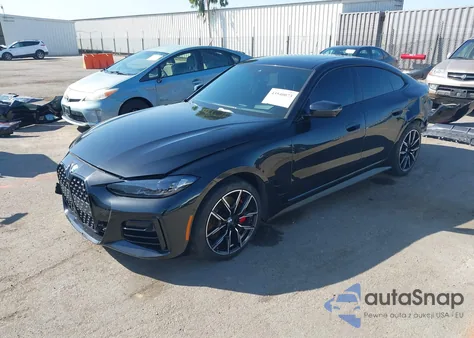 2022 BMW 430I Gran Coupe from USA, damaged, VIN WBA63AV05NFM08575